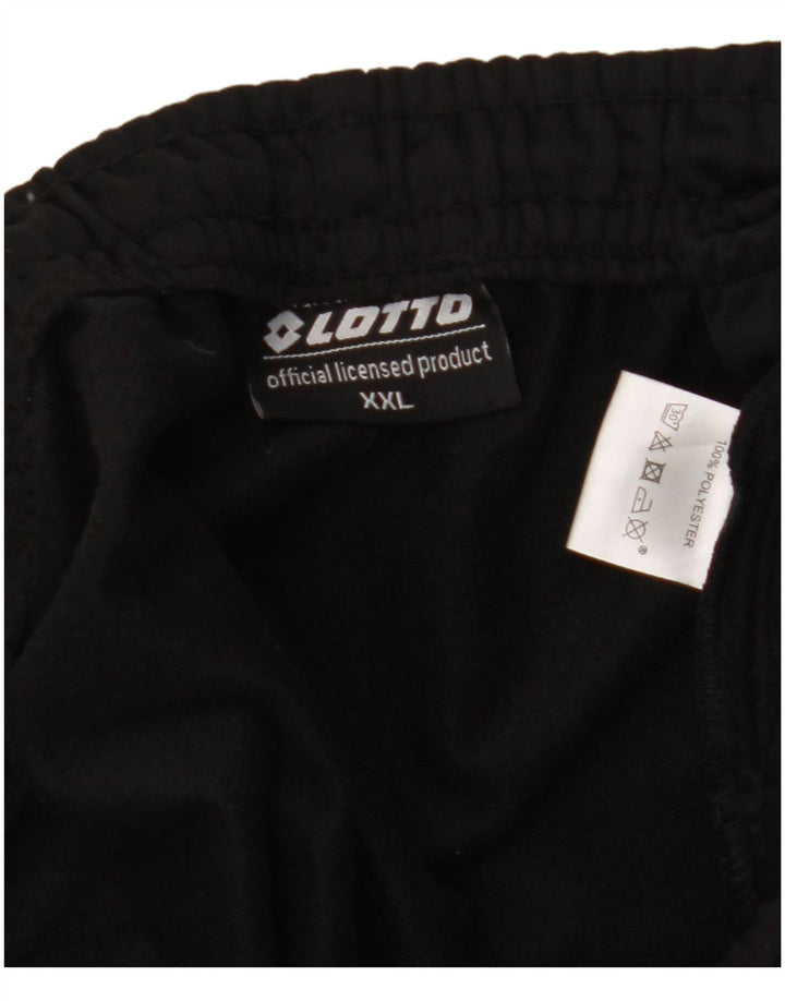 Lotto Herre træningsdragt Bukser Joggers 2XL Sort Polyester