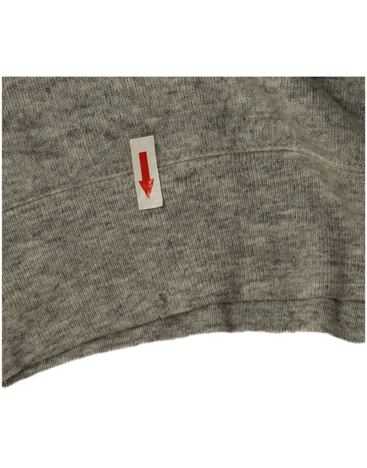 Champion Herre Grafisk Kortærmet Sweatshirt Jumper Lille Grå Colourblock