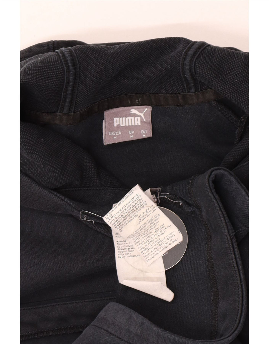 Puma Herre hættetrøje Jumper Medium Marineblå Bomuld