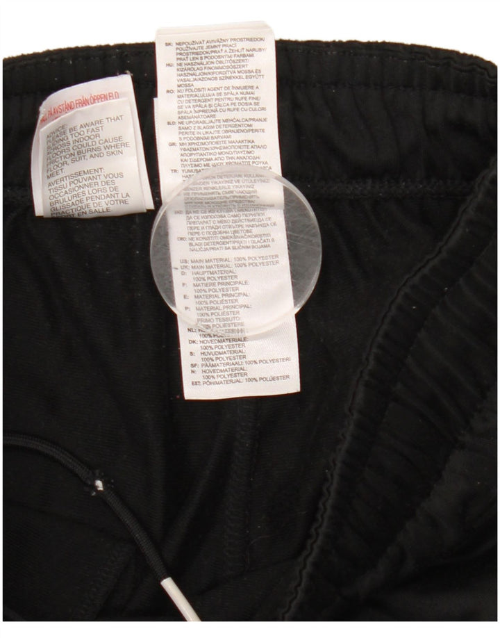 Adidas Drenge Træningsdragt Bukser Joggers 11-12 År Sort Polyester
