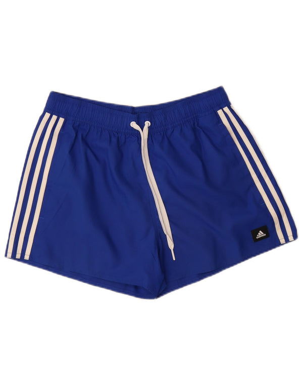 Adidas Dame Sports Shorts UK 12 Medium Navy Blue Polyester