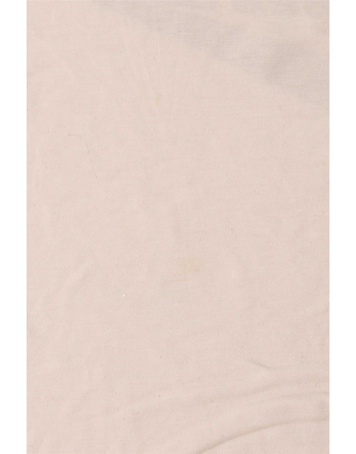 Nike grafisk T-shirt top til mænd, lille hvid polyester