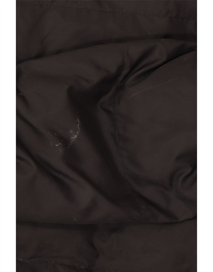Timberland Herre vendbar polstret jakke UK 40 Stor sort nylon