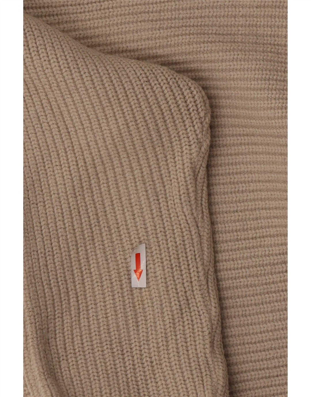 Marks & Spencer Dame Turtle Neck Jumper Sweater UK 8 Small Beige