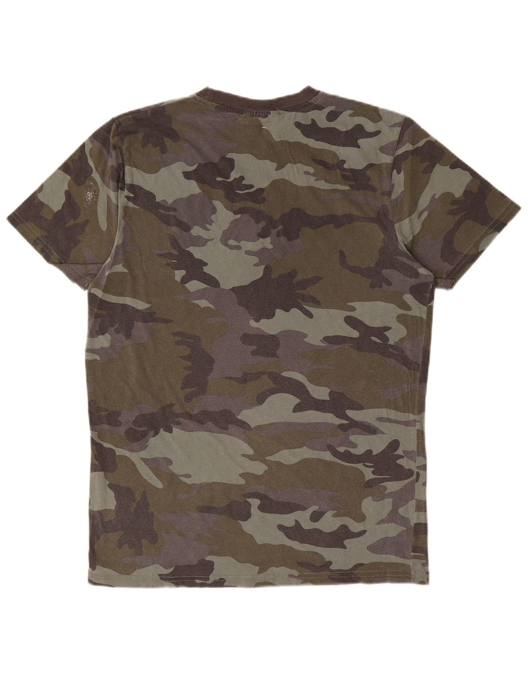 Converse grafisk t-shirt til mænd, mellemlang Khaki Camouflage