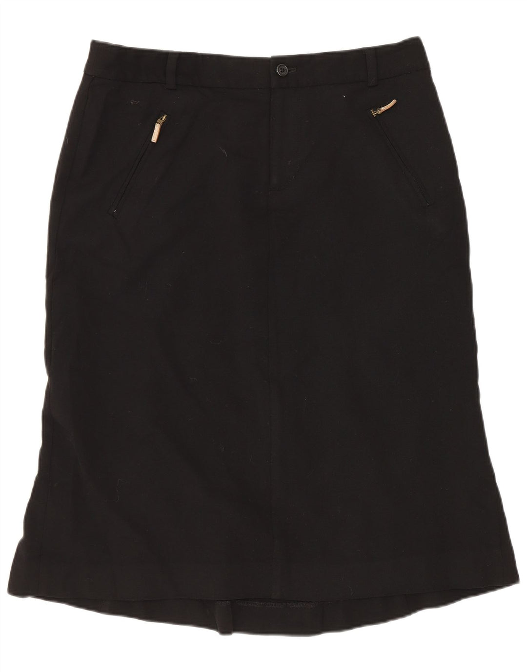 Ralph Lauren Dame A-Line nederdel US 6 Medium W30 Sort Uld