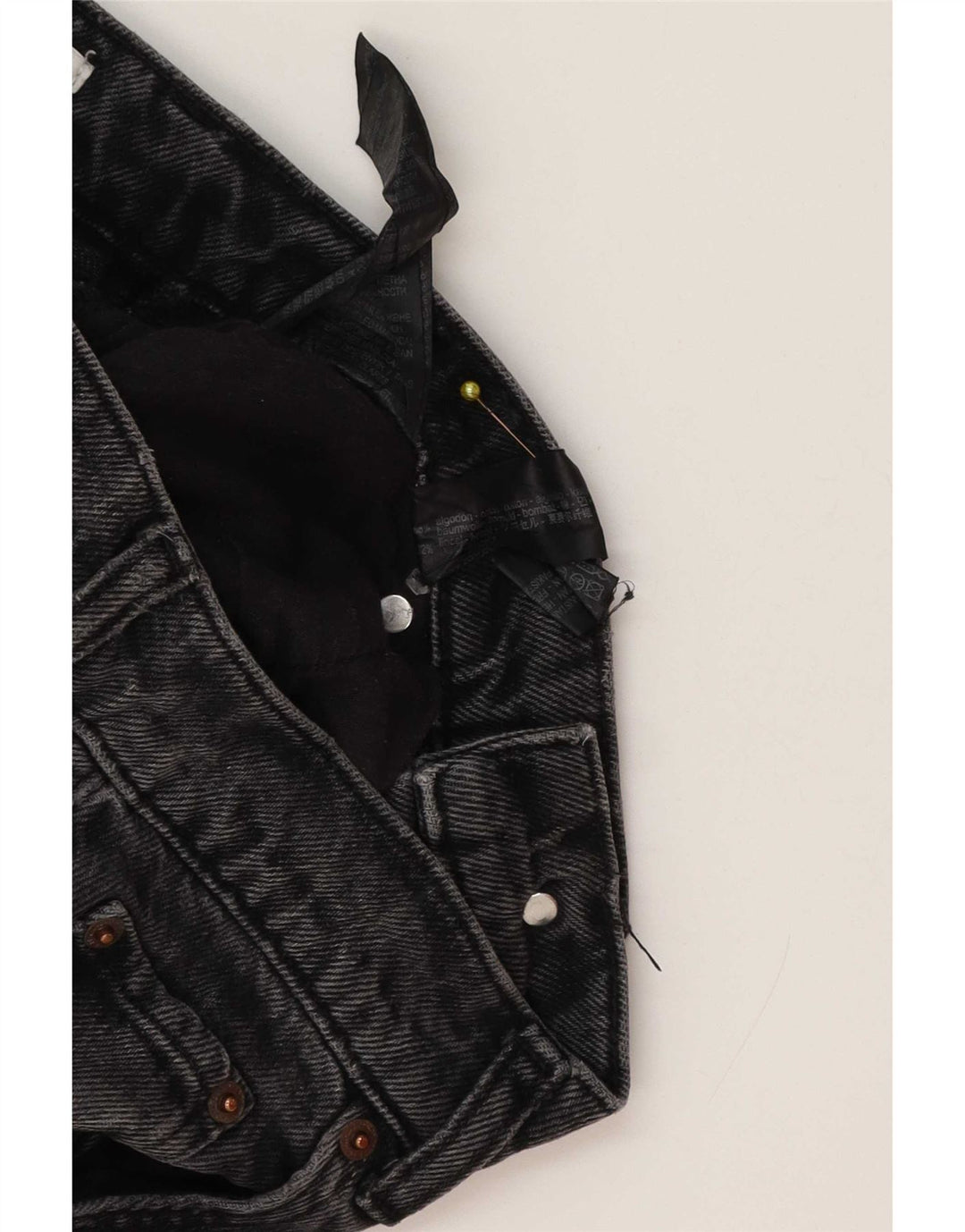 Zara Dame Straight Jeans EU 36 Small W26 L33 Grå Bomuld
