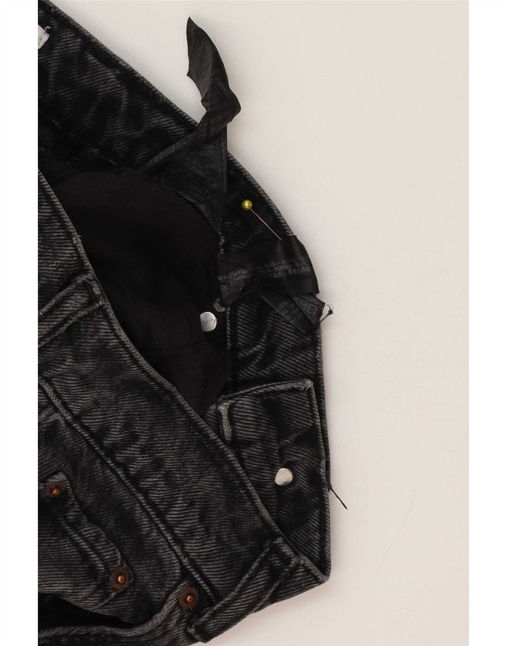 Zara Dame Straight Jeans EU 36 Small W26 L33 Grå Bomuld