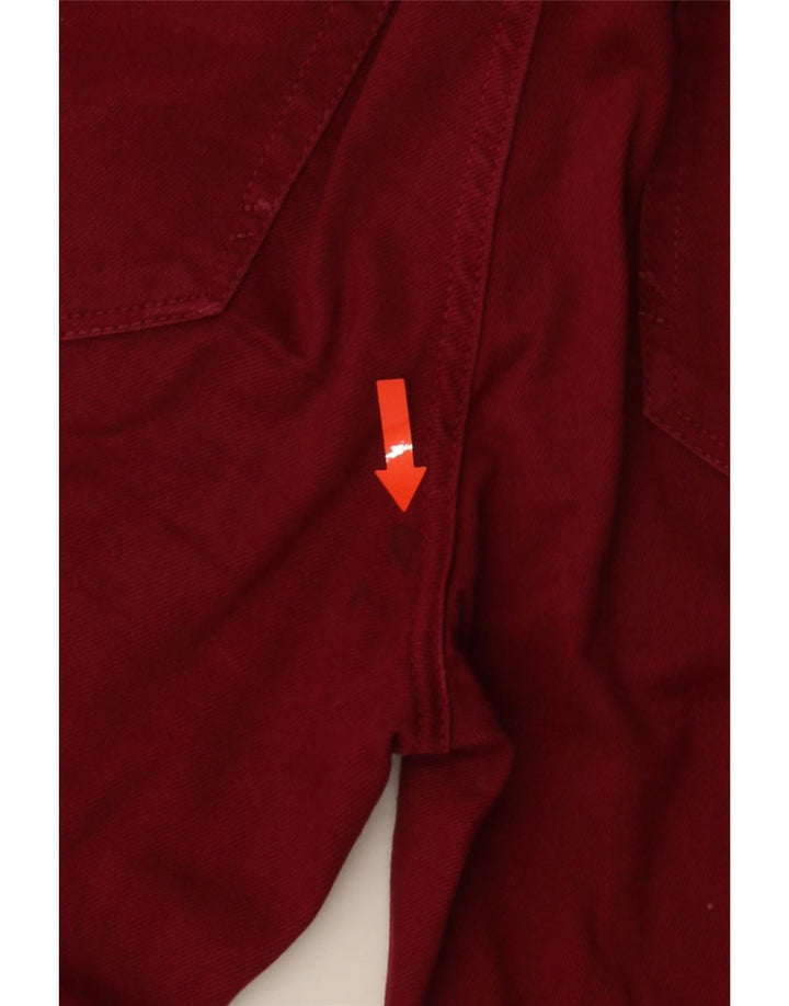 ZARA Dame Skinny Jeans EU 38 Small W28 L30 Rød