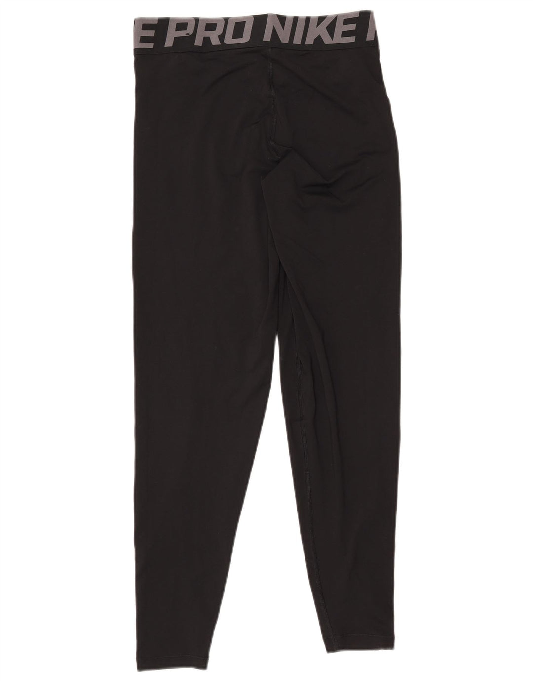 NIKE Dri Fit grafiske leggings til kvinder UK 10 Lille sort polyester