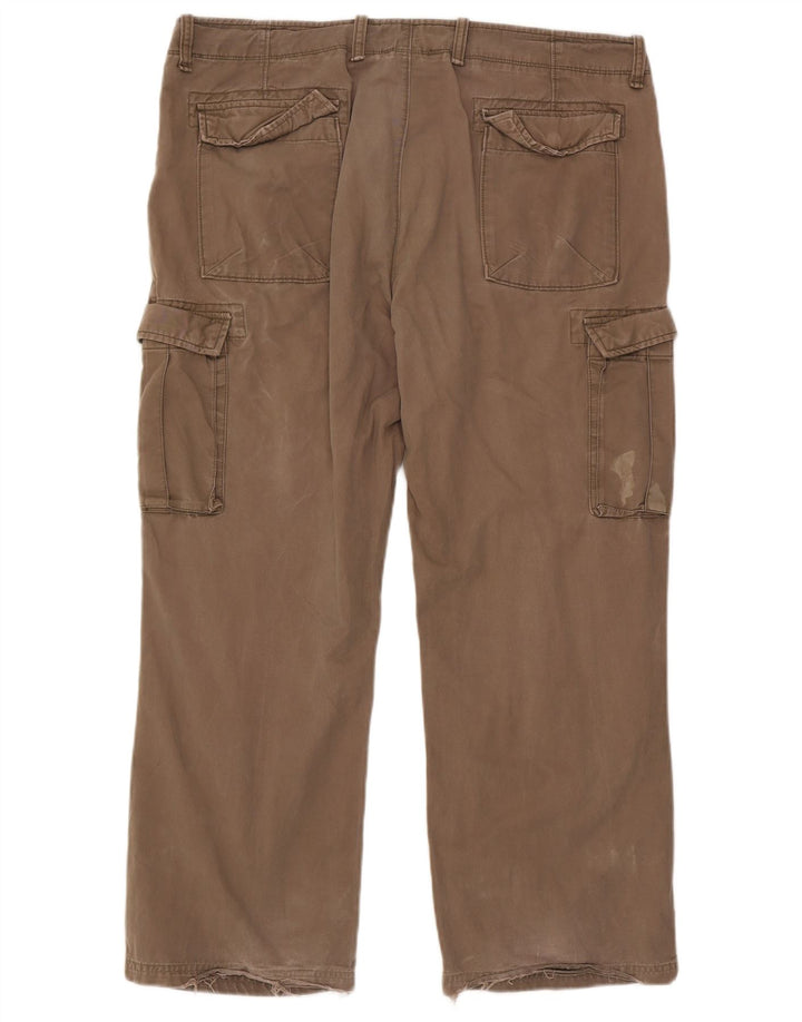 Gap Herre Straight Cargo Bukser W40 L28 Brun Bomuld