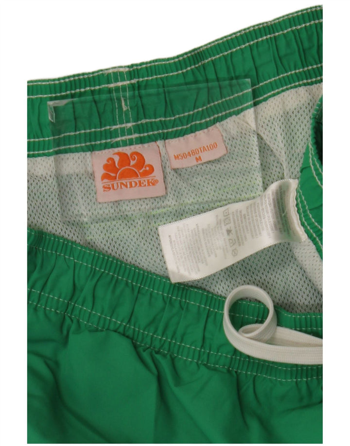 Sundek Herre svømmeshorts Medium Grøn Nylon