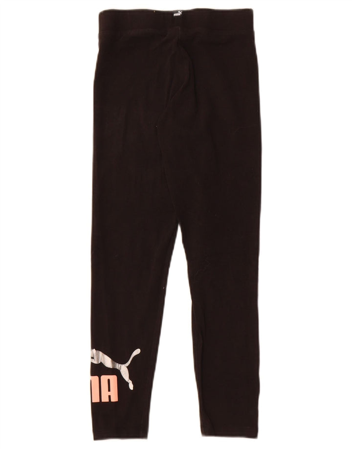 Puma piger grafiske leggings 9-10 år sorte