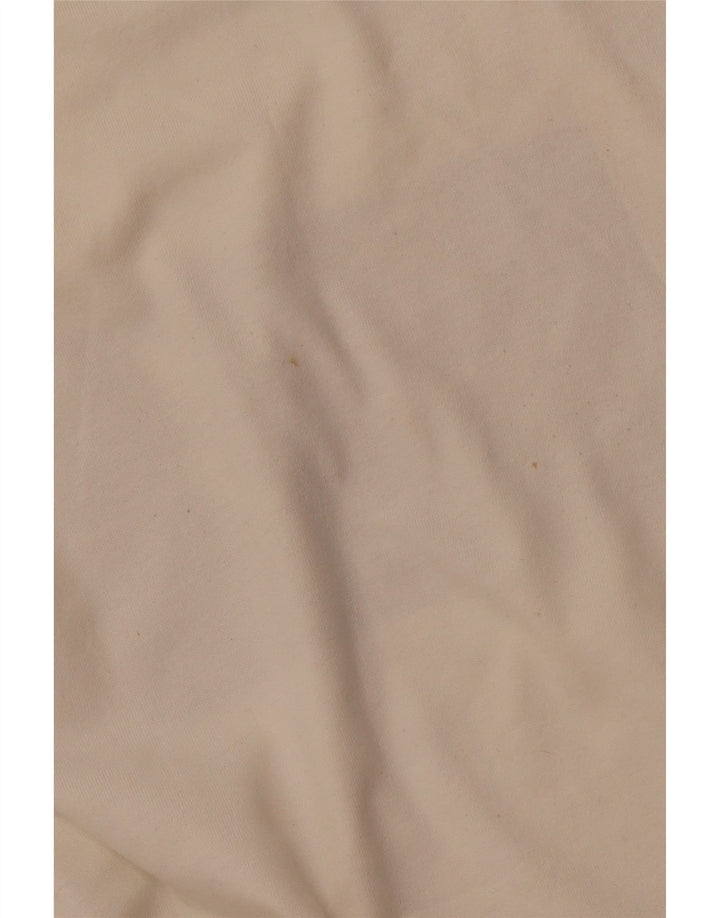 ADIDAS Grafisk T-shirt top til mænd Stor hvid bomuld