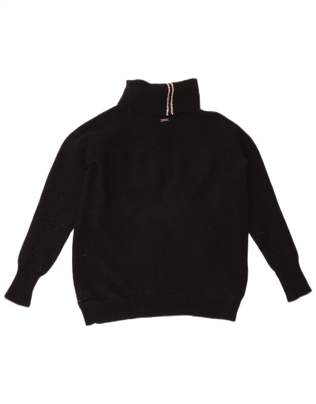 JOULES Dame Rullehals Sweater UK 8 Lille Sort