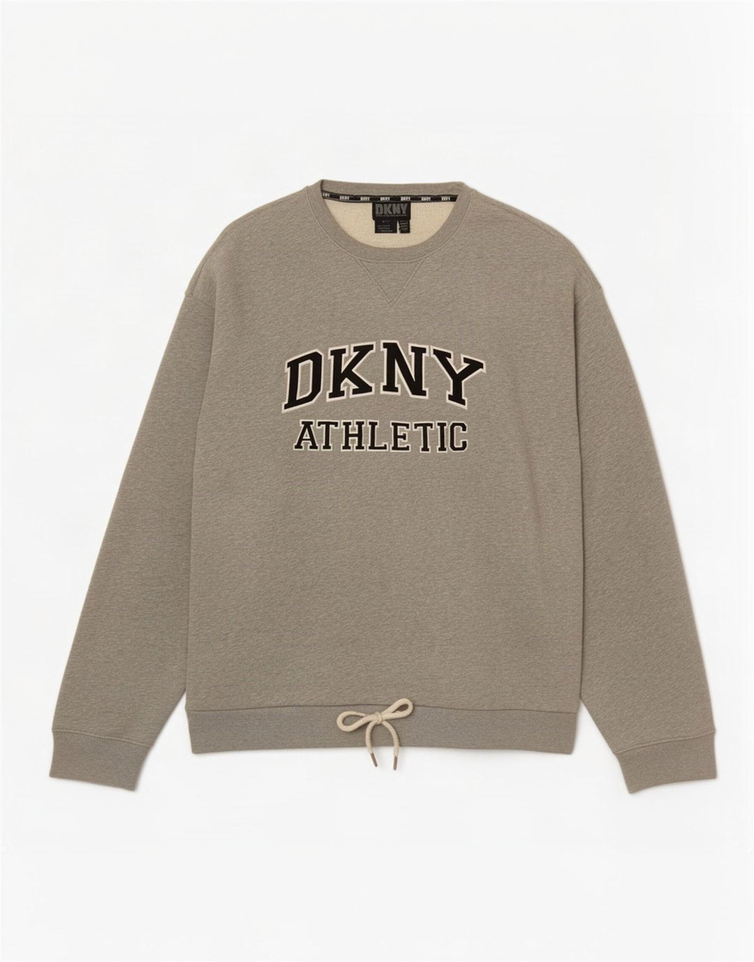 Dkny Herre Grafisk Sweatshirt Jumper Stor Grå Bomuld