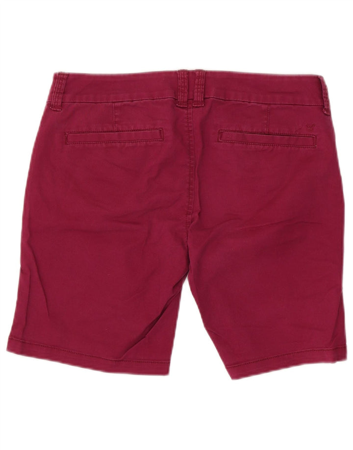 AMERICAN EAGLE Womens Bermuda Bermuda Shorts UK 8 Small W32 Pink Bomuld