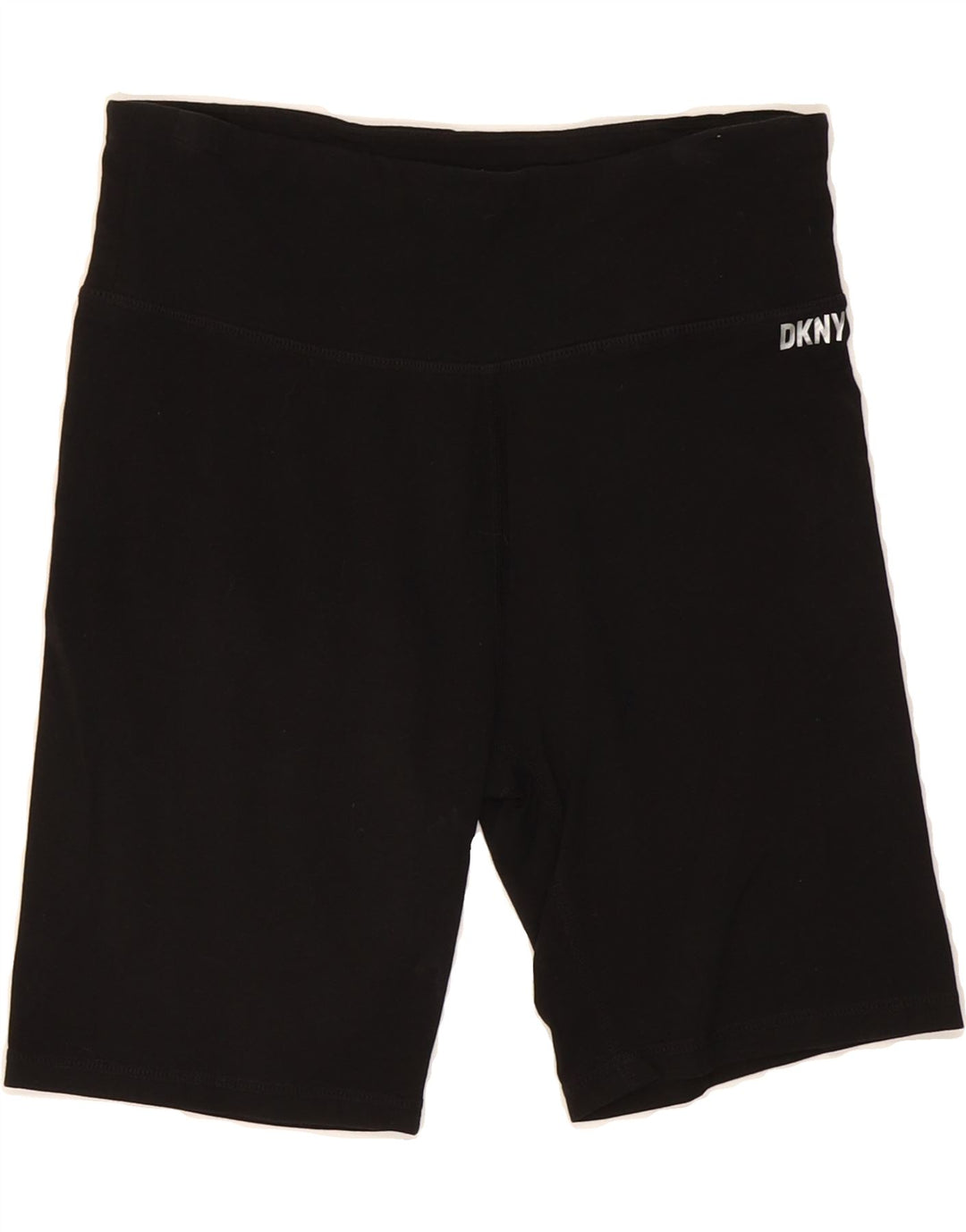 DKNY Womens Sport Shorts UK 12 Medium  Black Cotton Vintage Dkny and Second-Hand Dkny from Messina Hembry 