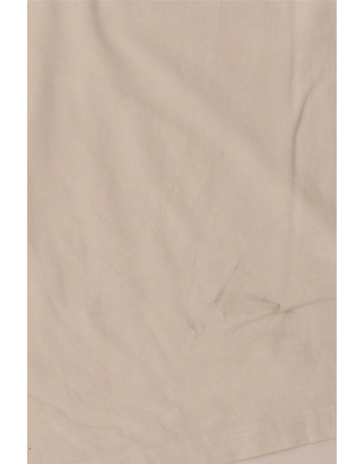 Santa Cruz Herre grafisk T-shirt Top Medium Hvid Bomuld