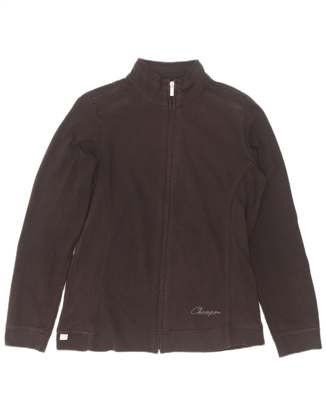 Champion Womens træningsdragt Topjakke UK 10 Small Black Bomuld