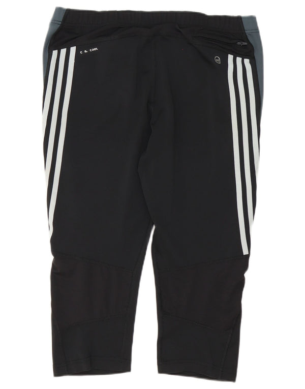 Adidas Dame Supernova Capri Leggings UK 18 XL Sort Colourblock Sports