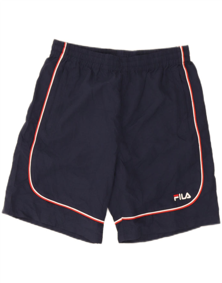 Fila Sportshorts til mænd, store marineblå polyester