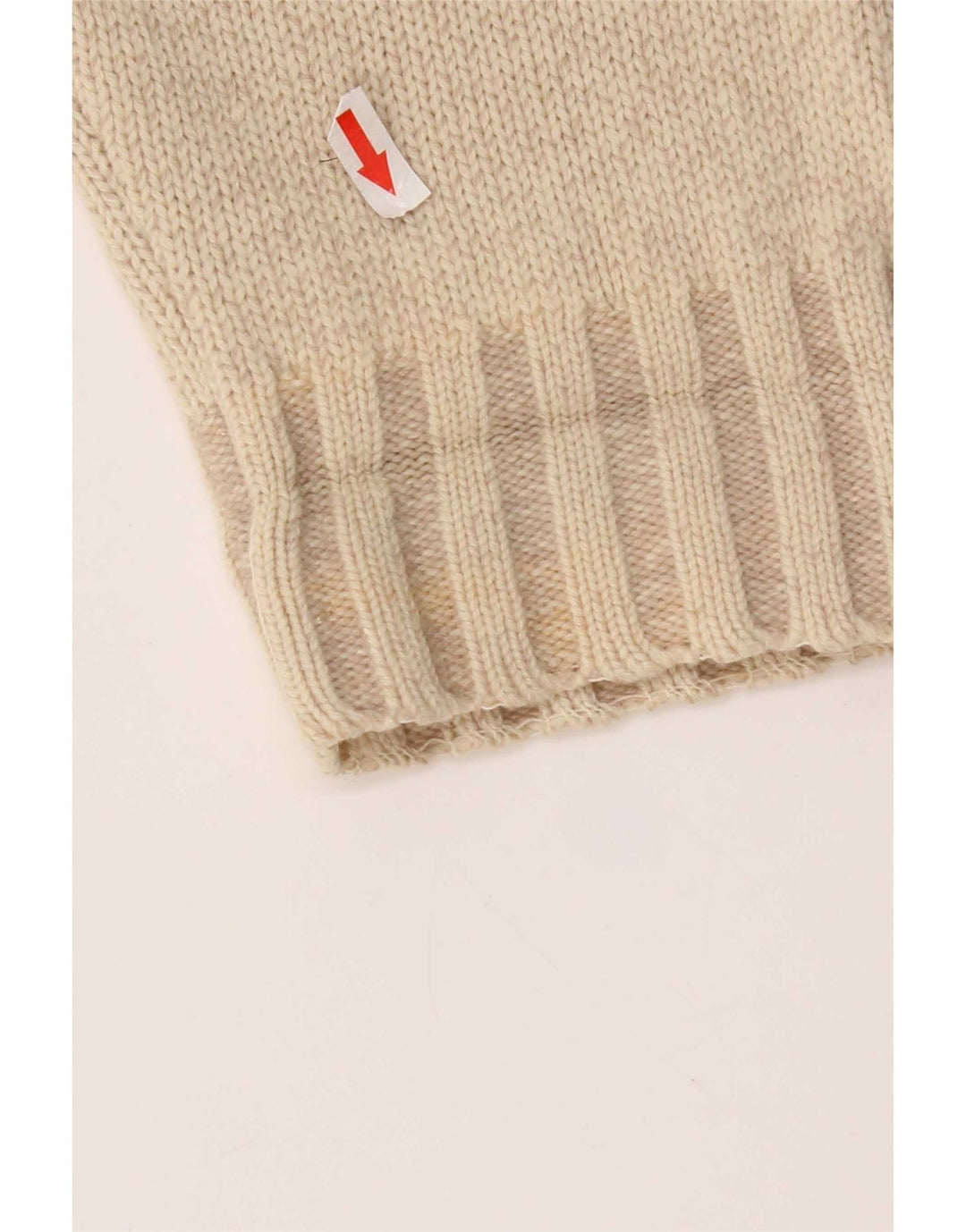 Kappa Herre Cardigan Sweater XL Beige Bomuld