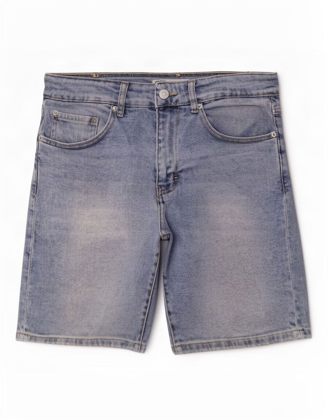 Zara Herre Denim Shorts EU 40 Medium W31 Blå