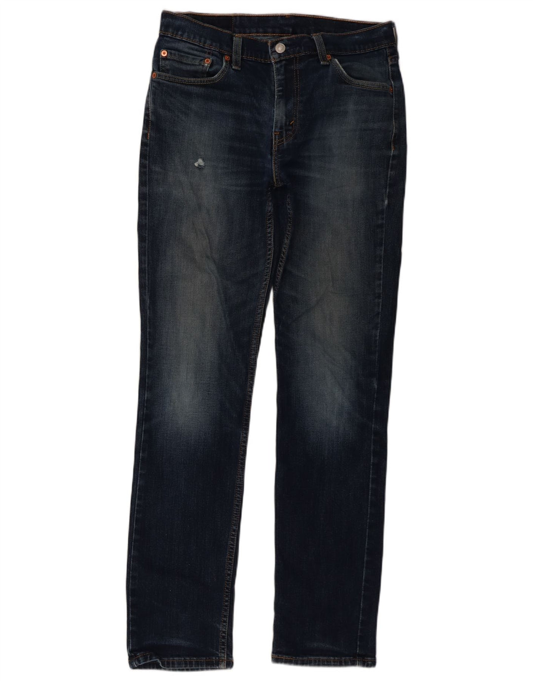 Levi's Herre 511 Slim Jeans W32 L34 Marineblå Bomuld