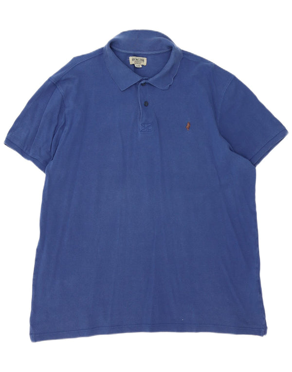 Marlboro Classics Polo Shirt til mænd 2XL Blå Bomuld