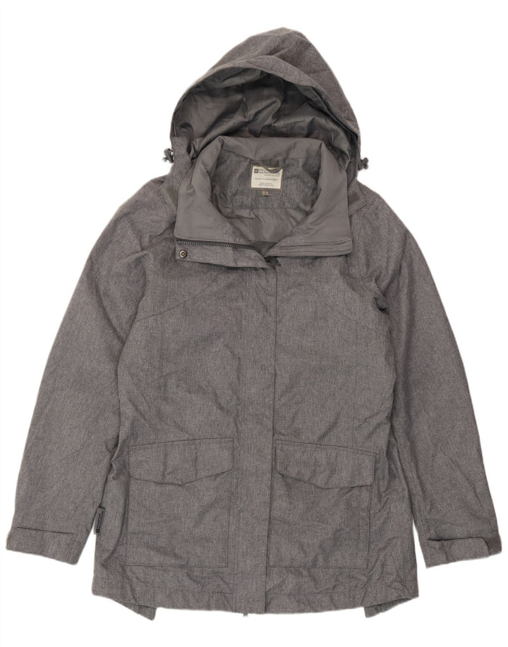 Mountain Warehouse Dame Windbreaker Jacket UK 14 Large Grey Flecked