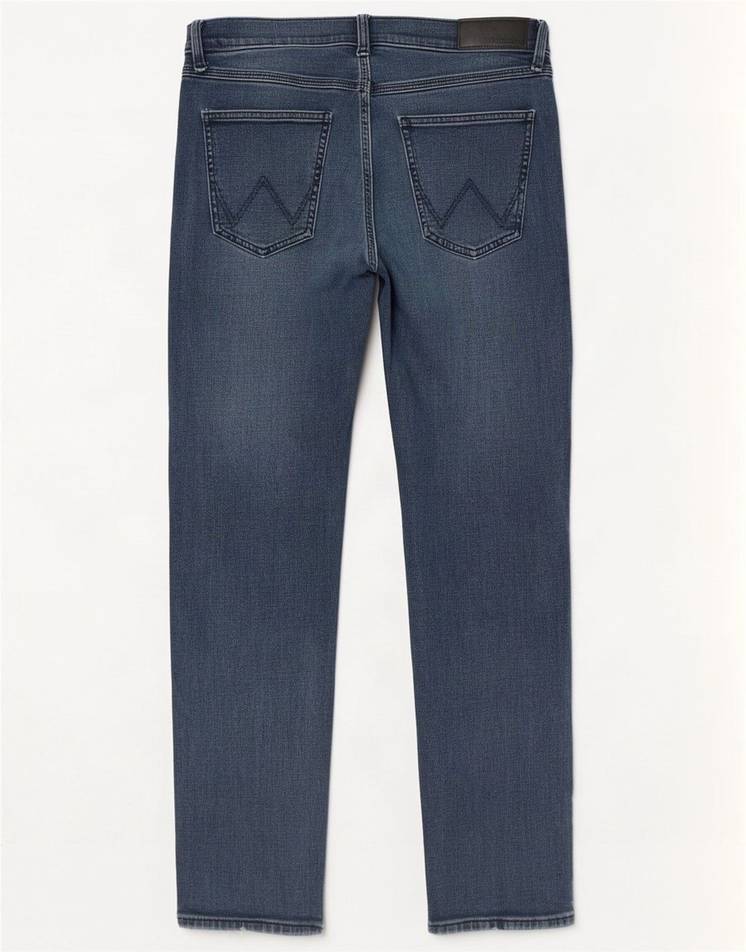 Wrangler Slim Jeans til mænd W32 L32 Marineblå bomuld