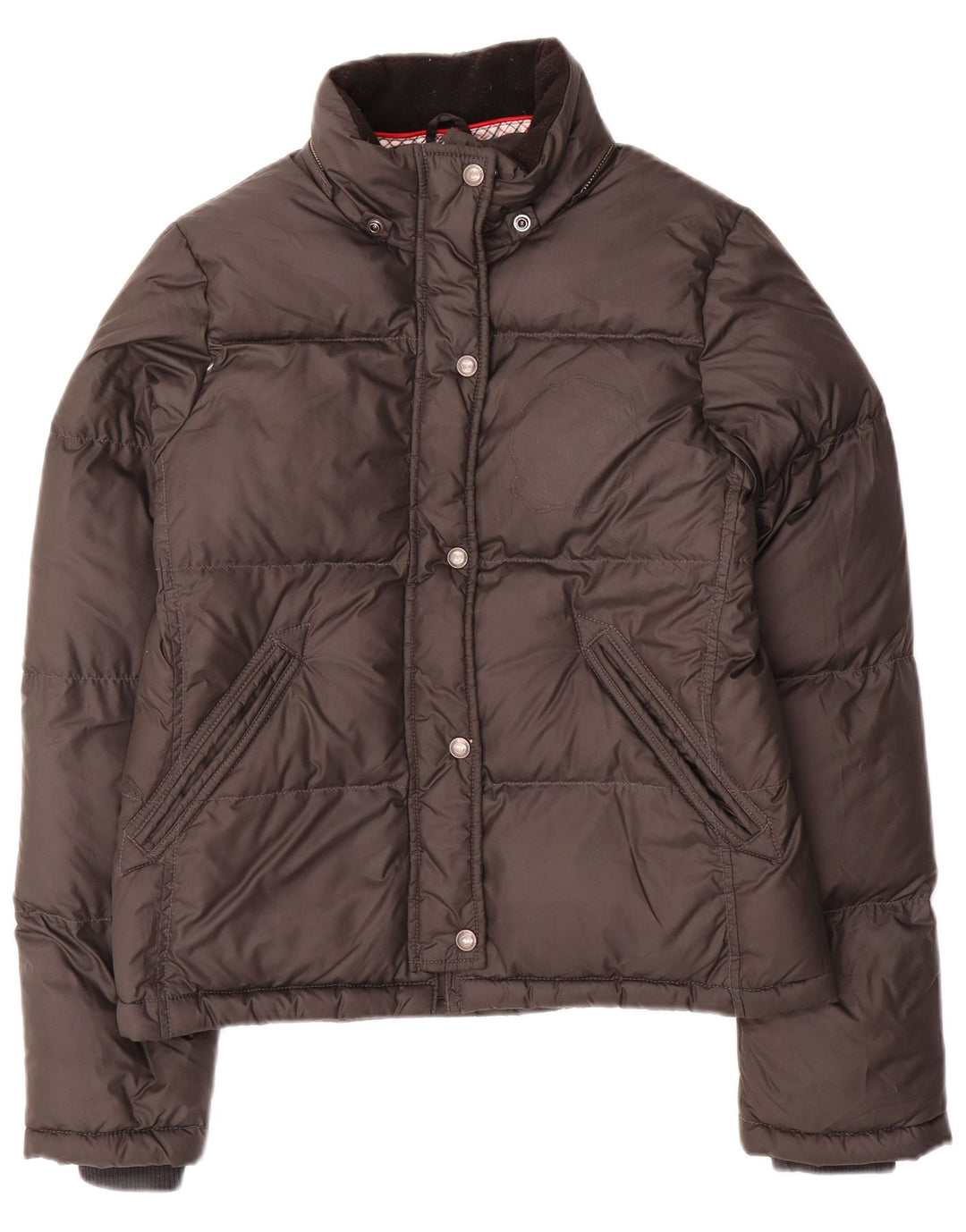 RALPH LAUREN Polstret jakke til kvinder UK 14 Stor sort polyester