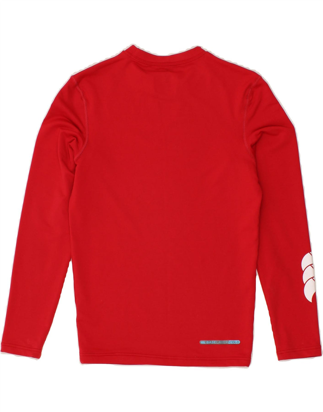 CANTERBURY Womens Graphic Top Long Sleeve UK 6 XS Red Vintage Canterbury and Second-Hand Canterbury from Messina Hembry 