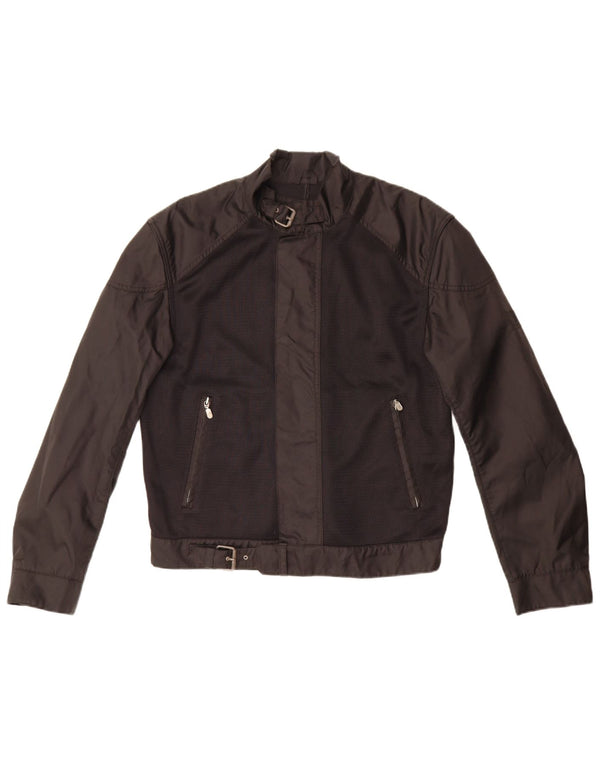 Belstaff Racerjakke til mænd UK 40 Large Black Colourblock