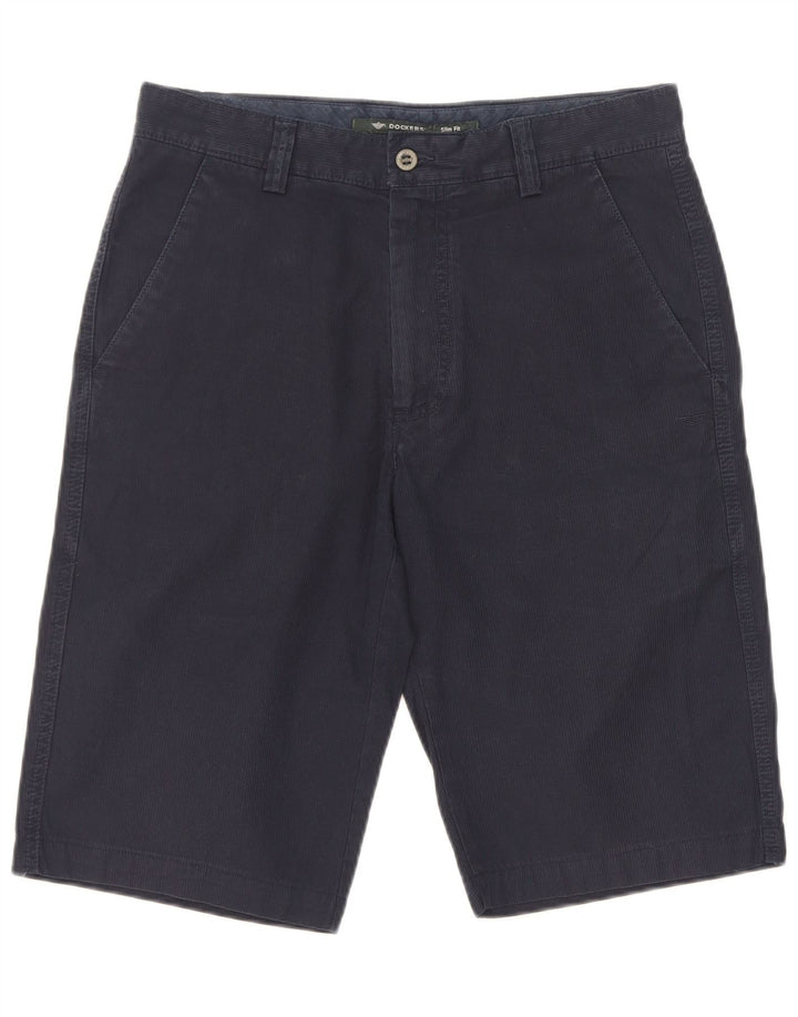 Dockers Herre Slim Fit Chino Shorts W30 Medium Navy Blue