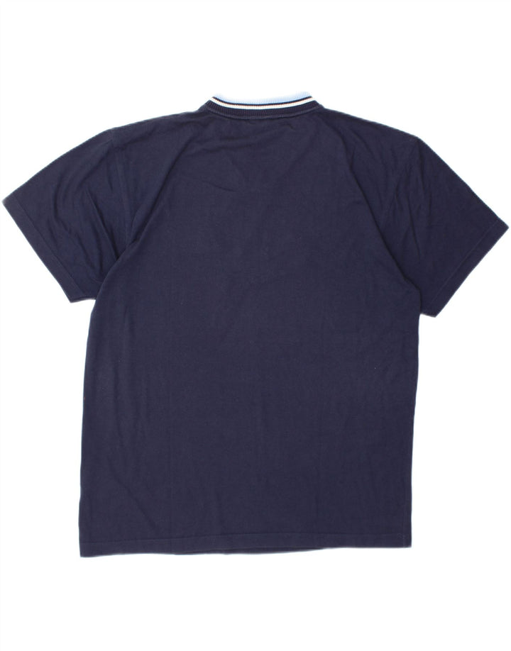 PUMA Grafisk T-shirt top til mænd Stor marineblå bomuld