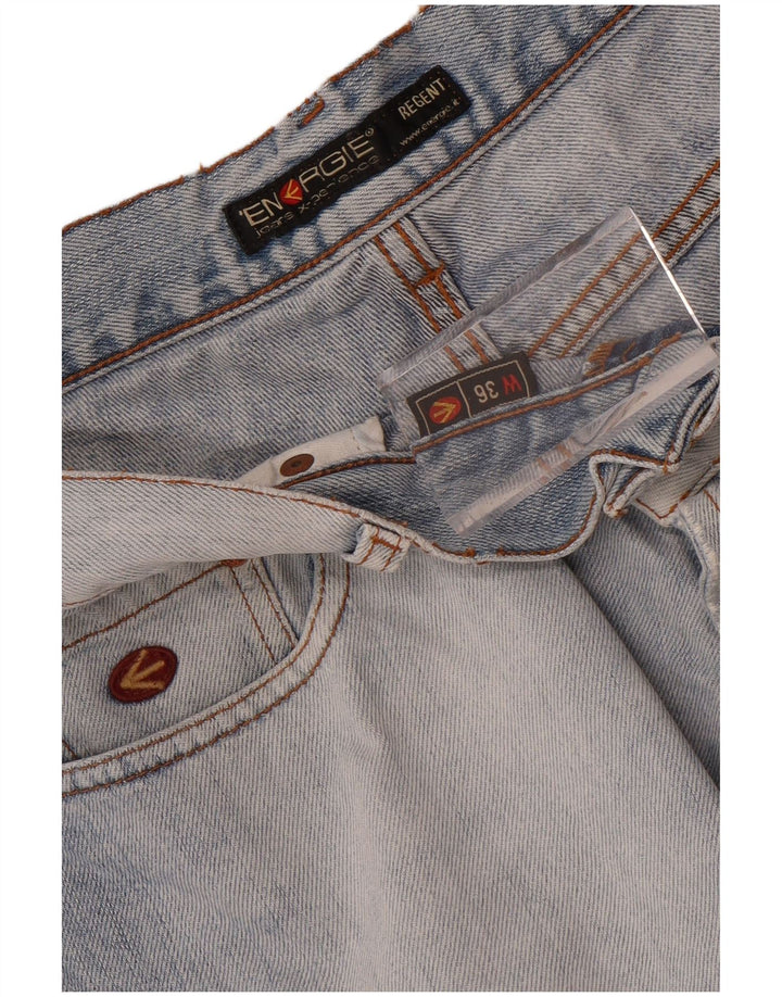 Energie Herre Regent Bootcut Jeans W36 L30 Blå