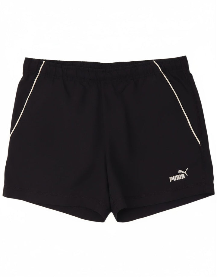 PUMA Mens Sport Shorts Small Navy Blue Polyester Sports