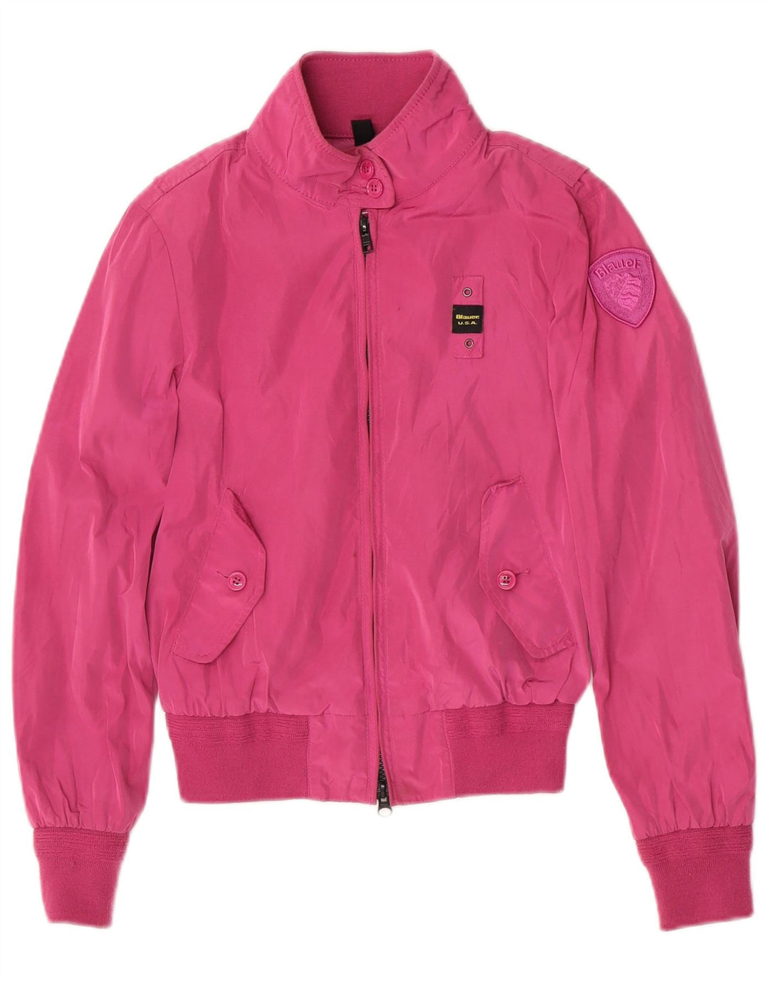 Blauer Girls Bomber Jacket 11-12 År Pink Polyester