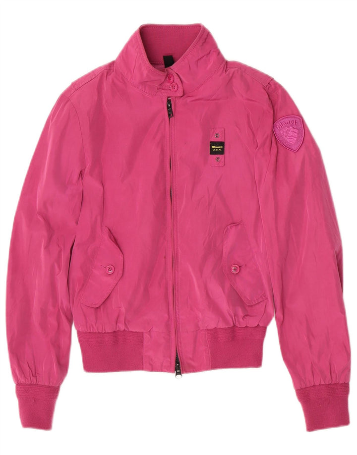 Blauer Girls Bomber Jacket 11-12 År Pink Polyester