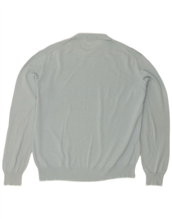 Brooksfield Herre sweater med rund hals IT 48 Medium Blue