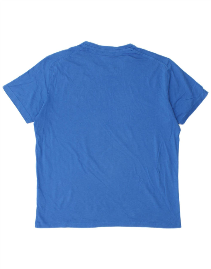 U.S. Polo Assn. Herre T-shirt Top Medium Blå Bomuld