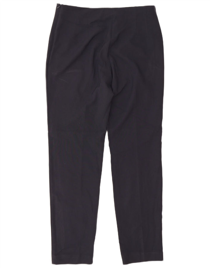 Marks & Spencer Dame Slim Suit Bukser UK 12 Medium W30 L30 Navy Blue
