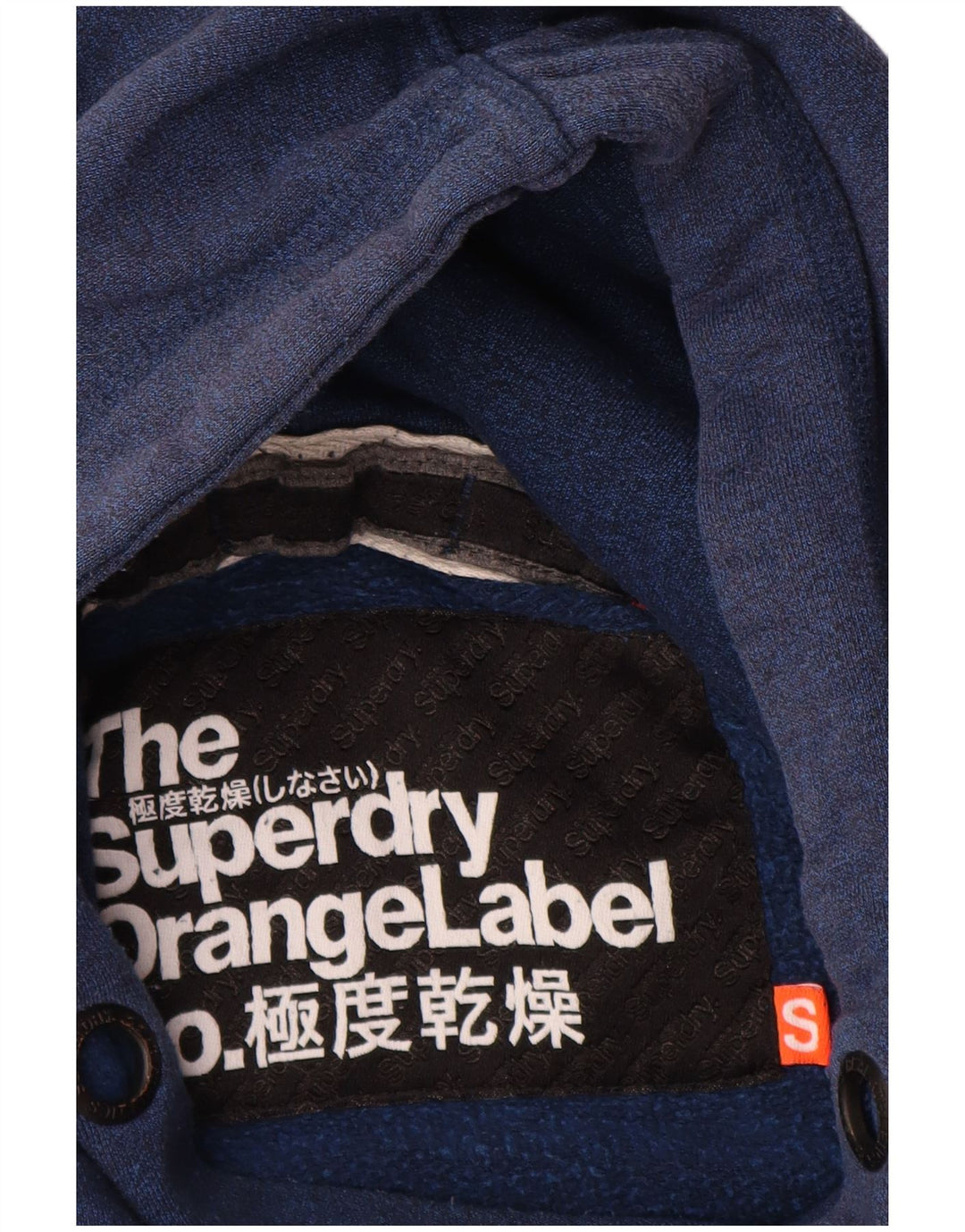 Superdry Hættetrøje til mænd, lille marineblå bomuld