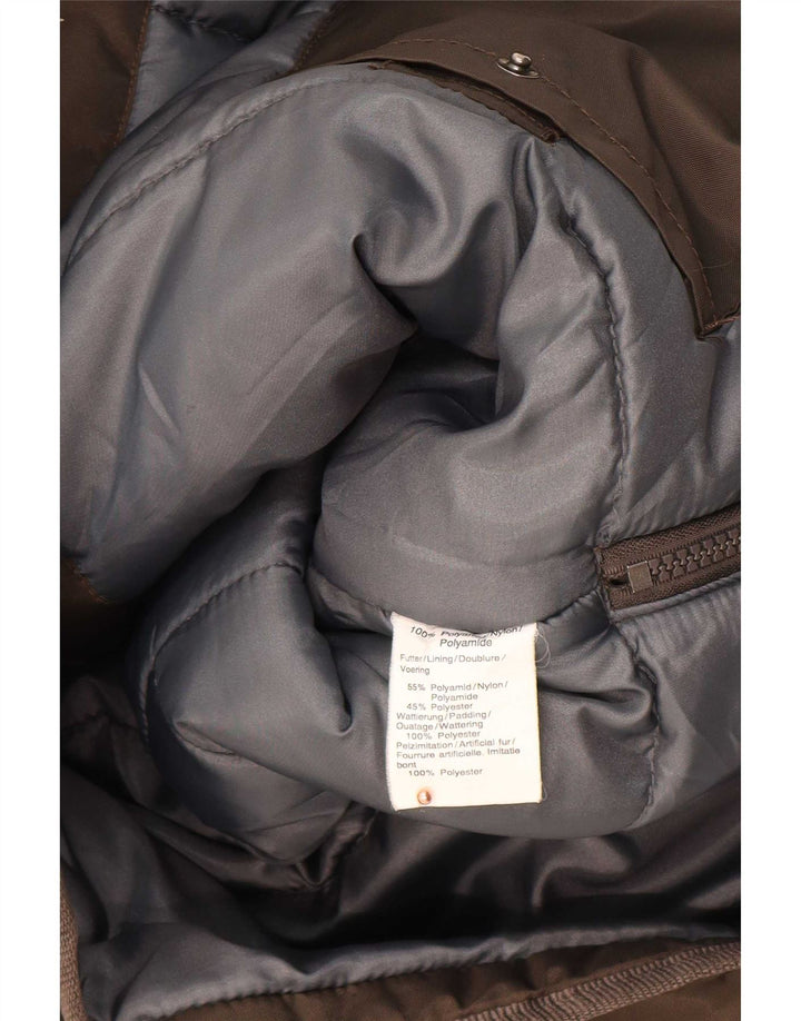 Nangaparbat Polstret Utility-jakke til mænd UK 42/44 XL Brun polyamid