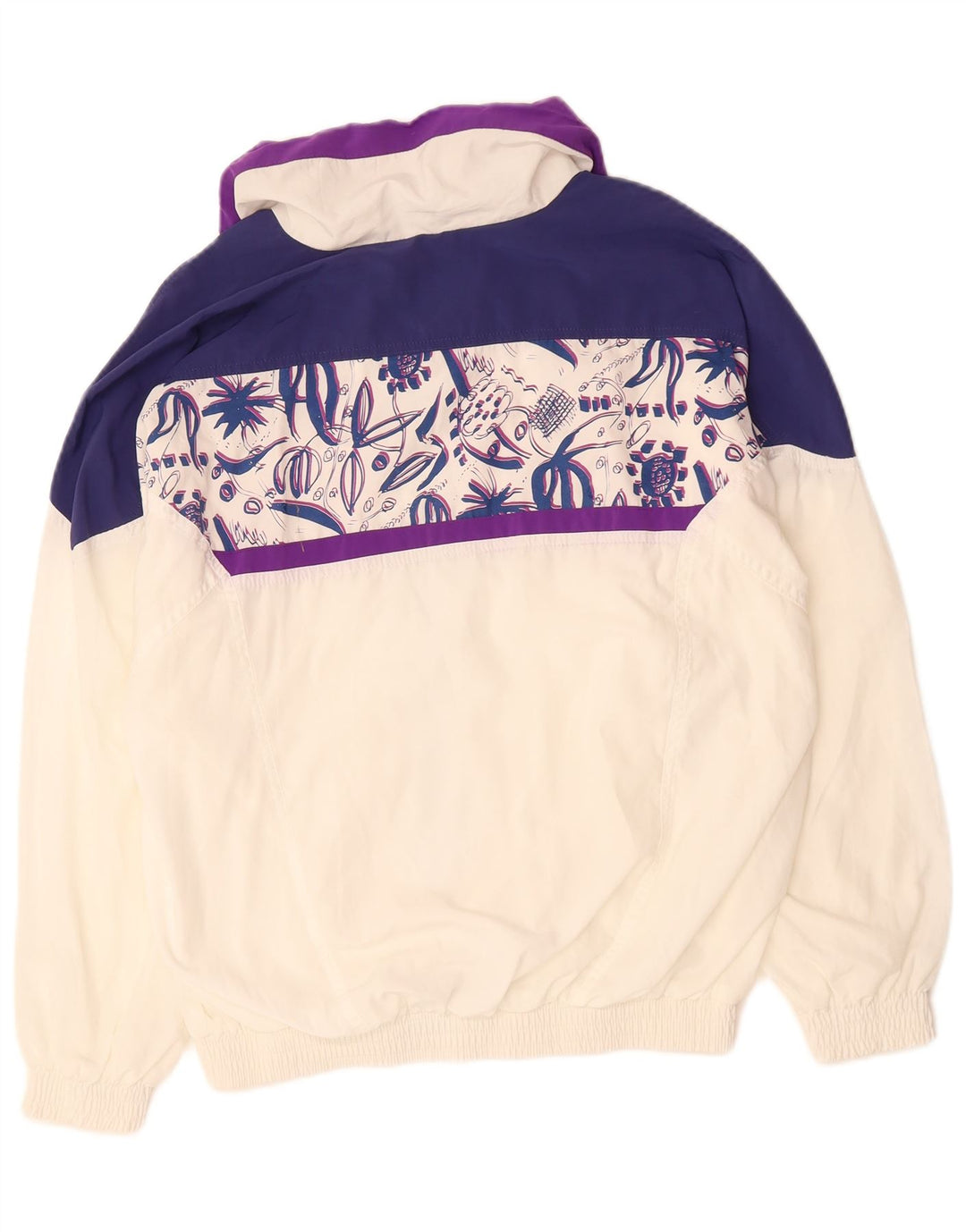 LOTTO Womens Oversized træningsdragt Topjakke UK 14 Medium White Colourblock