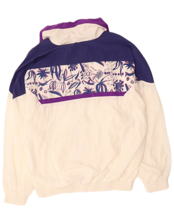 LOTTO Womens Oversized træningsdragt Topjakke UK 14 Medium White Colourblock