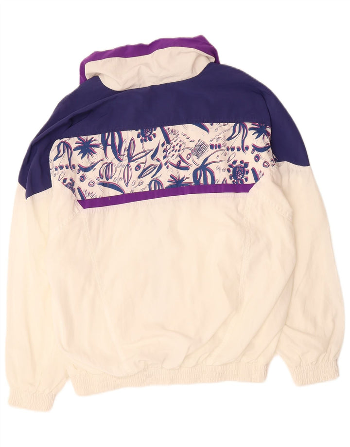 LOTTO Womens Oversized træningsdragt Topjakke UK 14 Medium White Colourblock