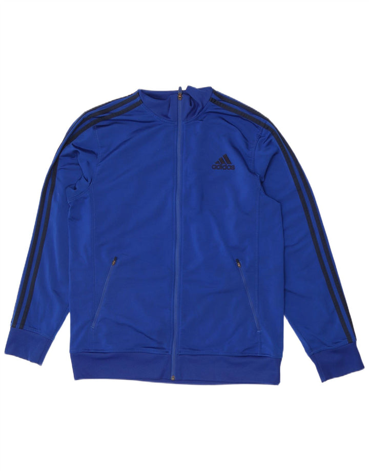Adidas Træningsdragt til mænd Topjakke Stor Blå Polyester